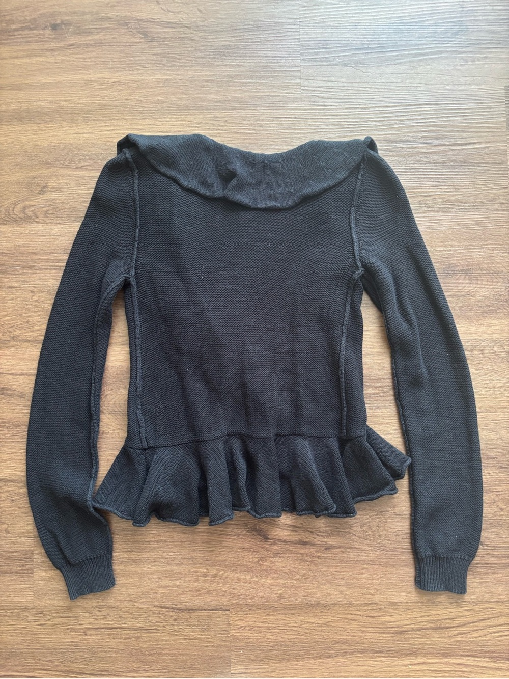 Majorelle Ruffle Cardigan - Picture 3 of 5